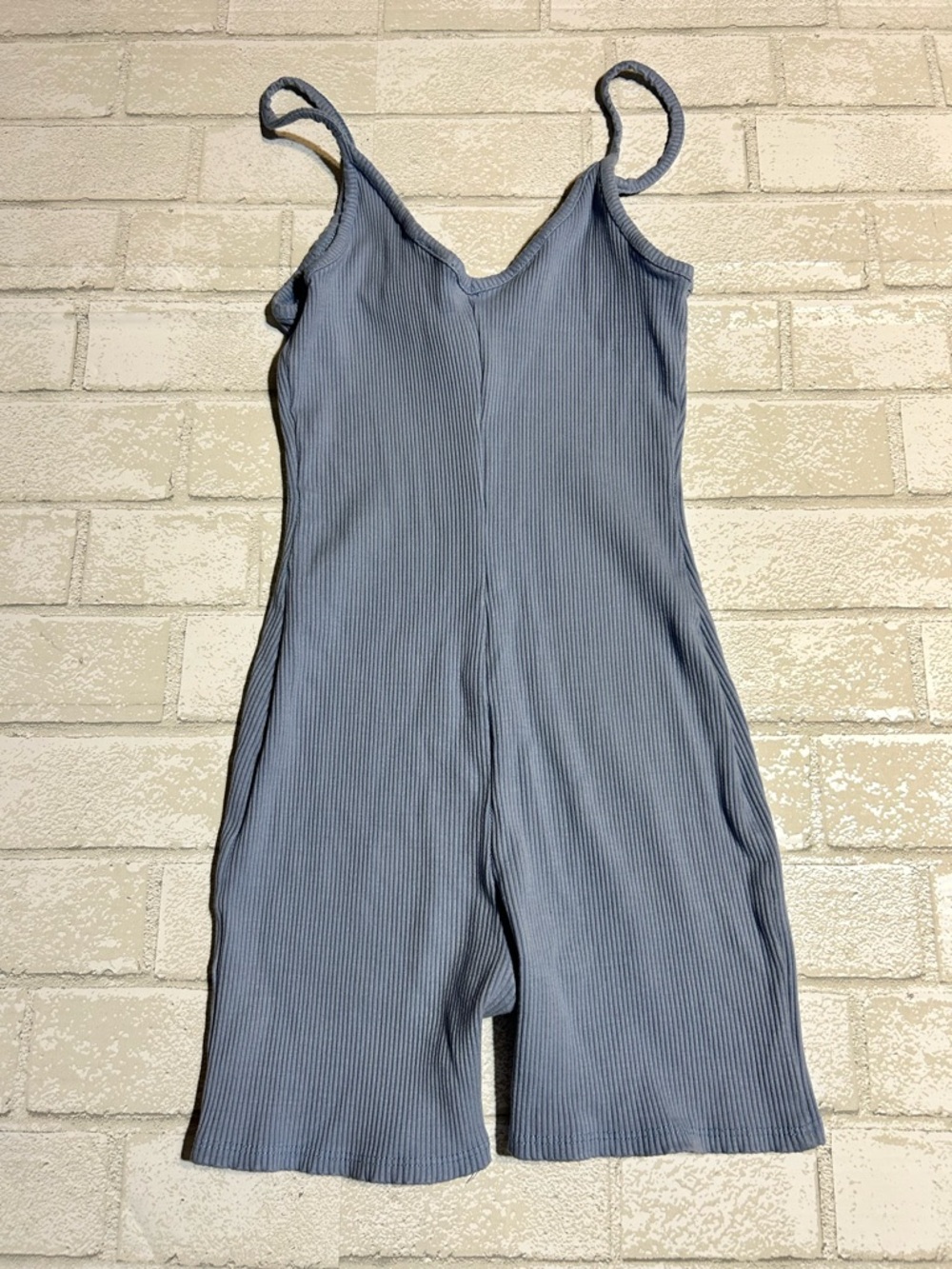 AS Revival Ribbed V-Neck Romper - Picture 2 of 6
